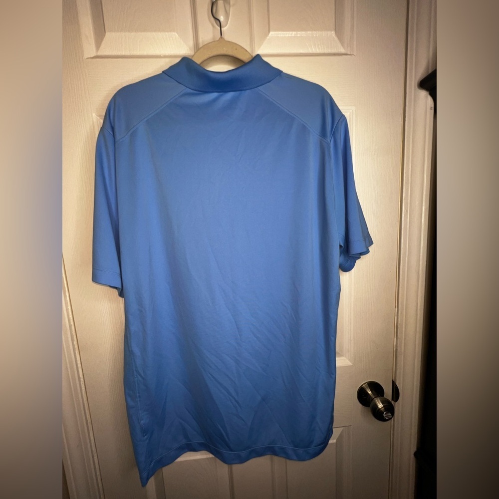 Nike Golf Tour Performance Men’s X Large Blue Dri-fit Polo Shirt XL 509167-412 - Picture 7 of 14